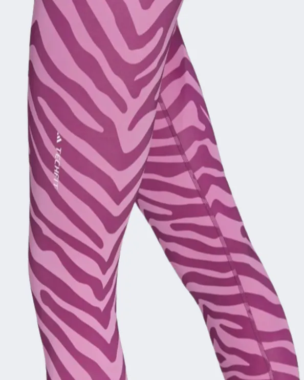 Adidas Hyperglam Techfit High-Waisted 7/8 Women Training Tight Pulse Lilac Ib3624