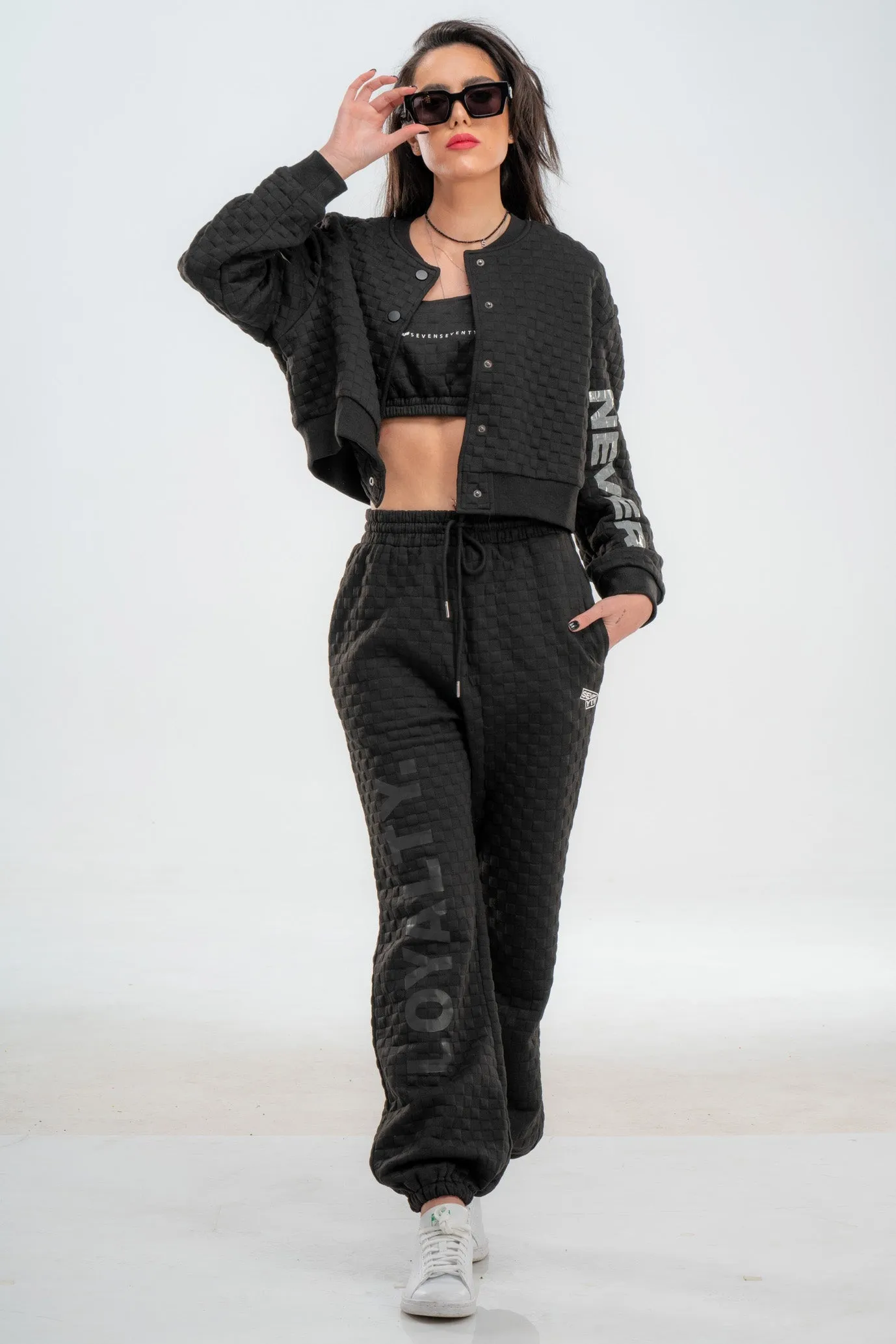 Black cropped bralette top | URBAN ART TOP