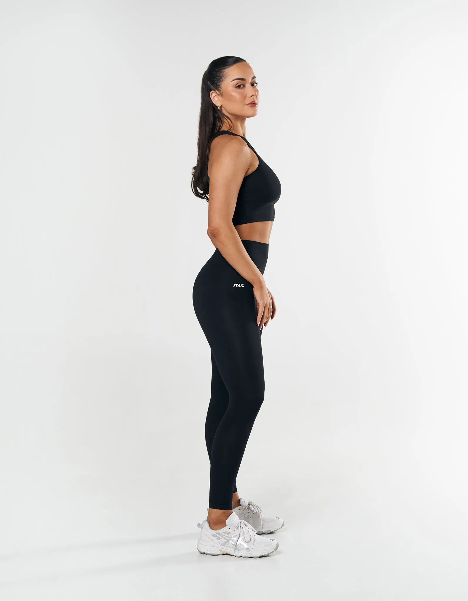 Cropped Tank  NANDEX ™ - Black