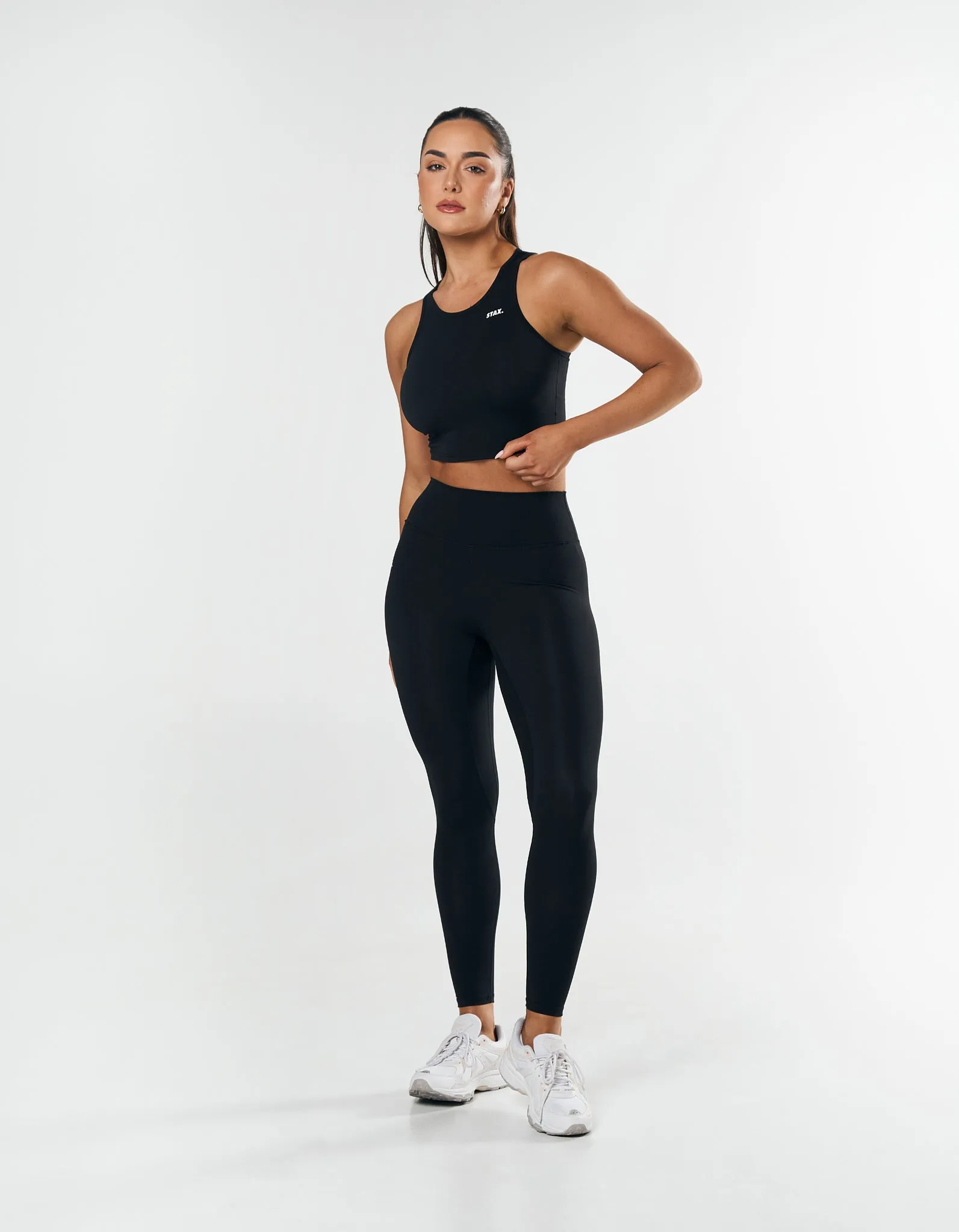 Cropped Tank  NANDEX ™ - Black