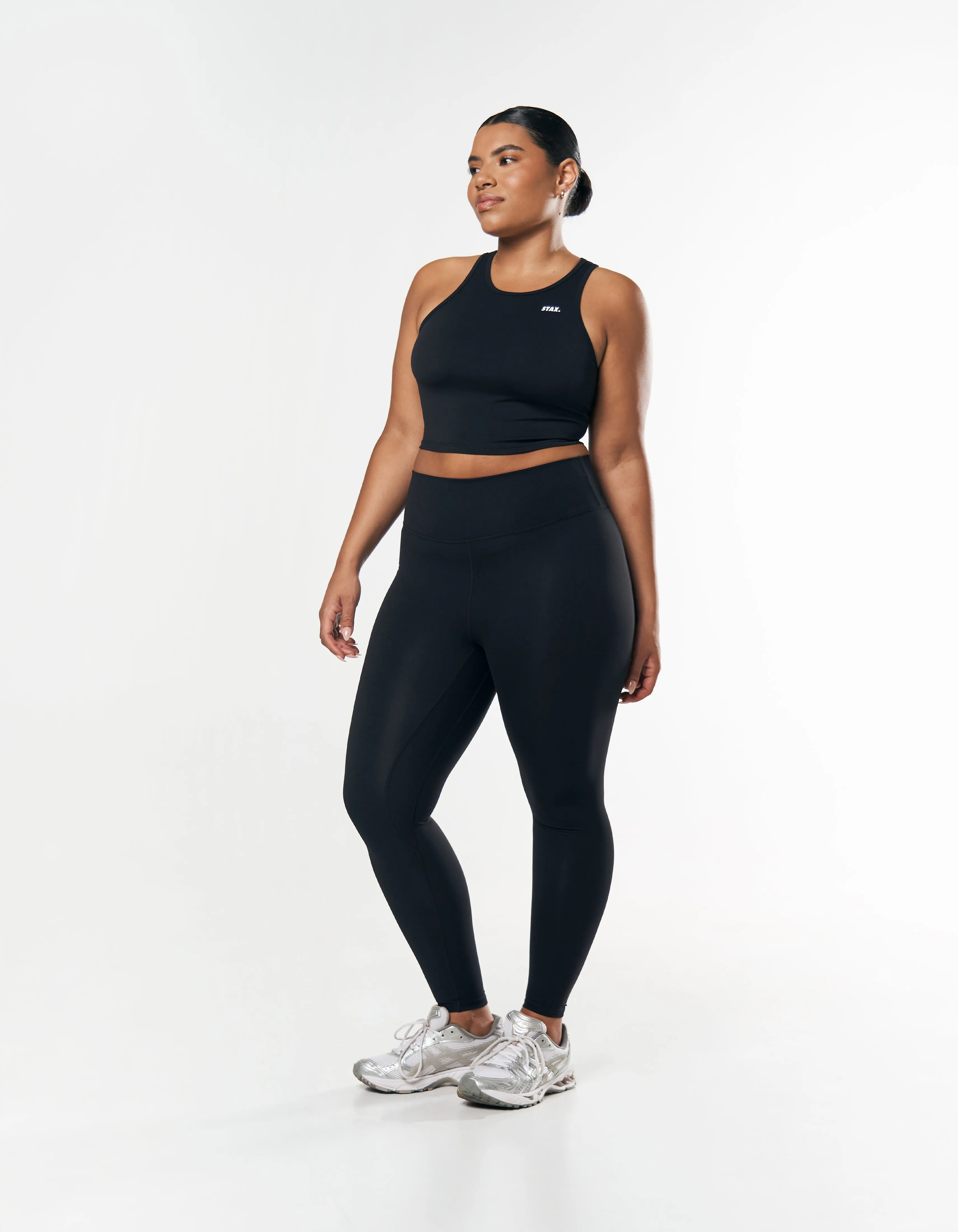 Cropped Tank  NANDEX ™ - Black