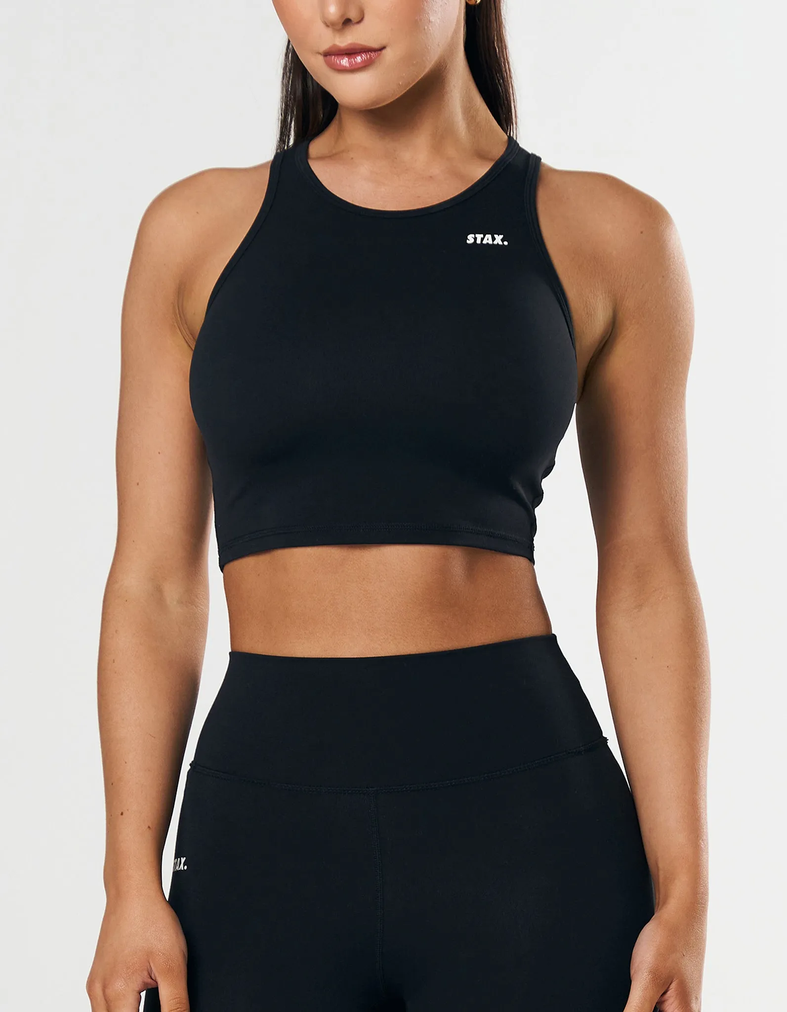 Cropped Tank  NANDEX ™ - Black