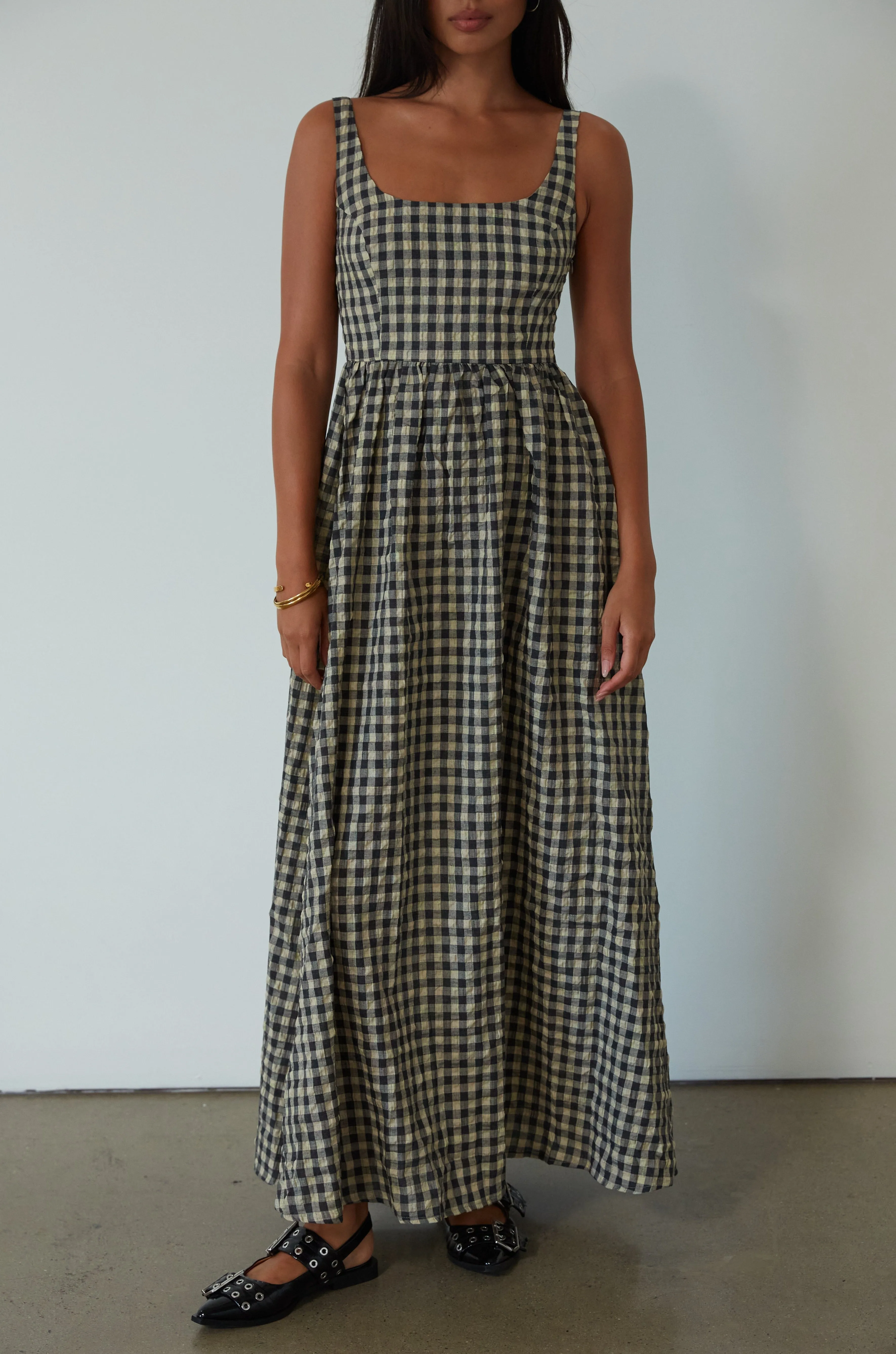 Farmhouse Flair Maxi Dress