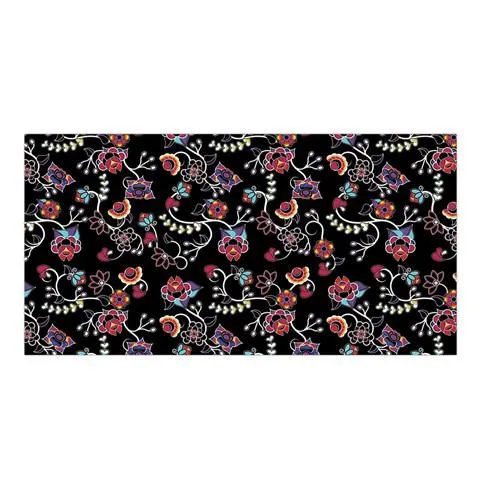 Floral Danseur Satin Shawl