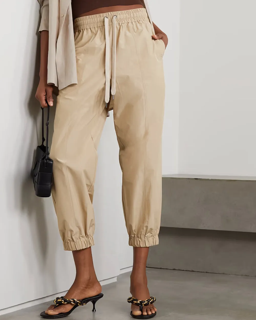 Hazelnut Drawstring Cargo Pant