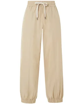 Hazelnut Drawstring Cargo Pant