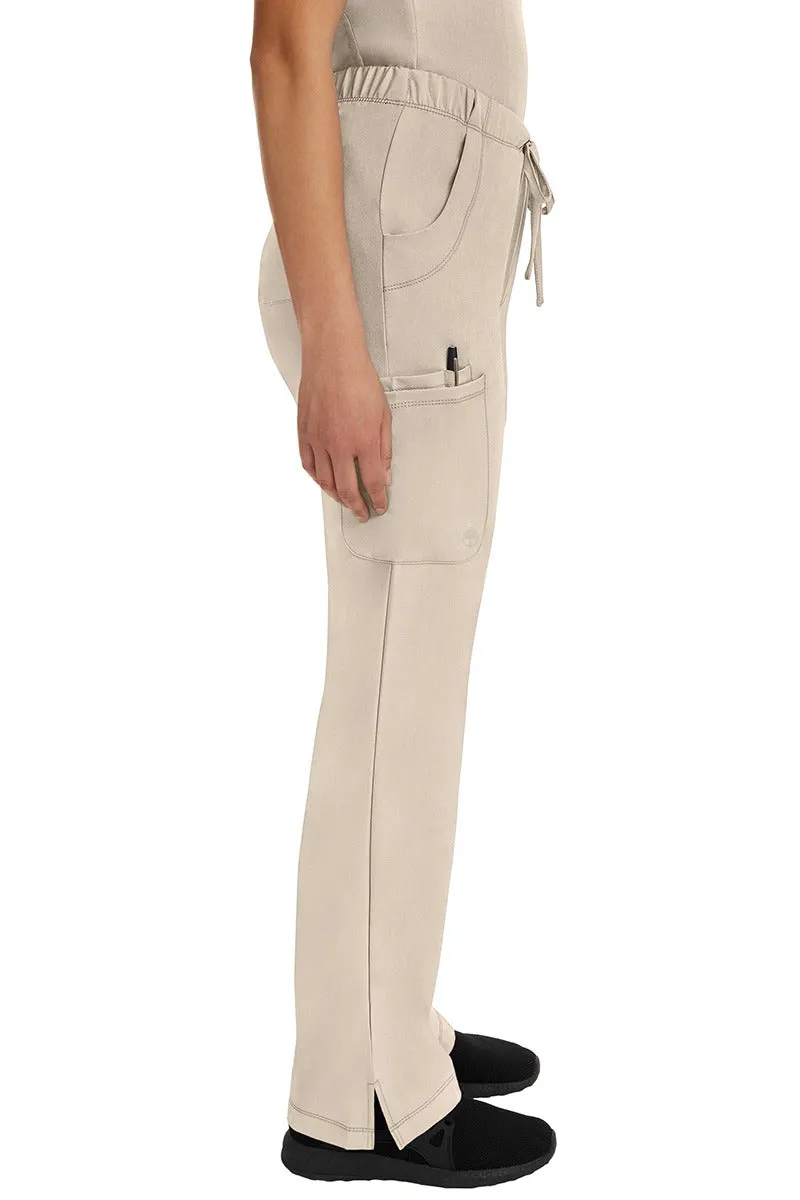 HH Works Women's Scrub Set Monica Top & Tall Rebecca Pant | Khaki