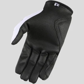 Icon Hooligan Gloves - White
