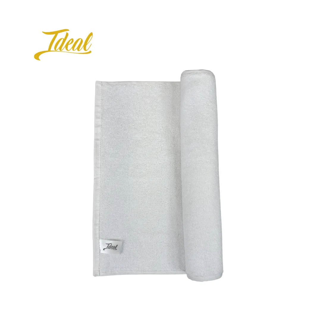 Ideal Cotton Barber Towels White (12 Pack)