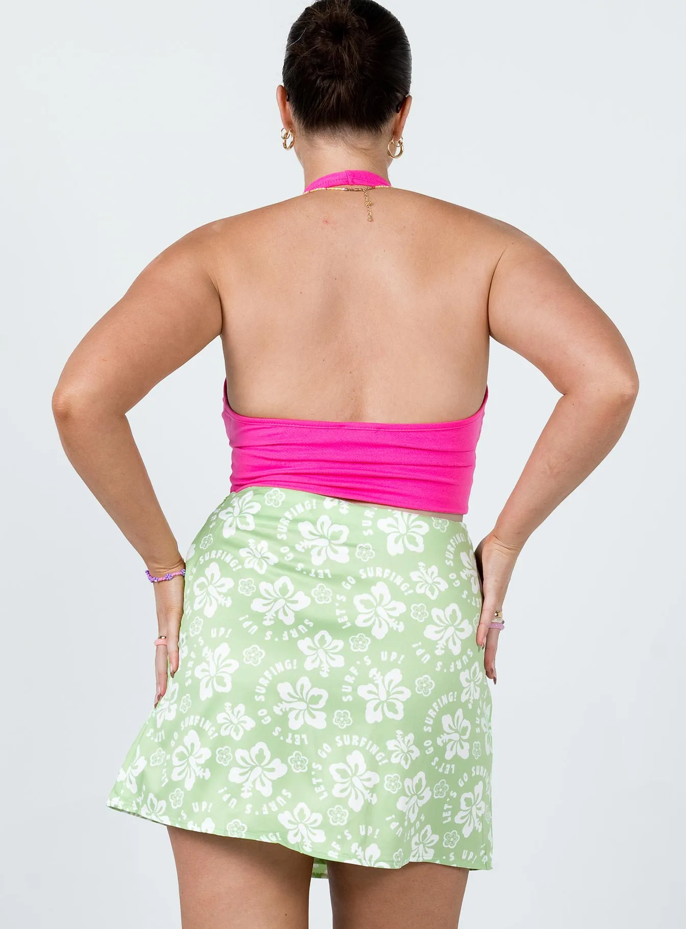 Kiki Mini Skirt Green