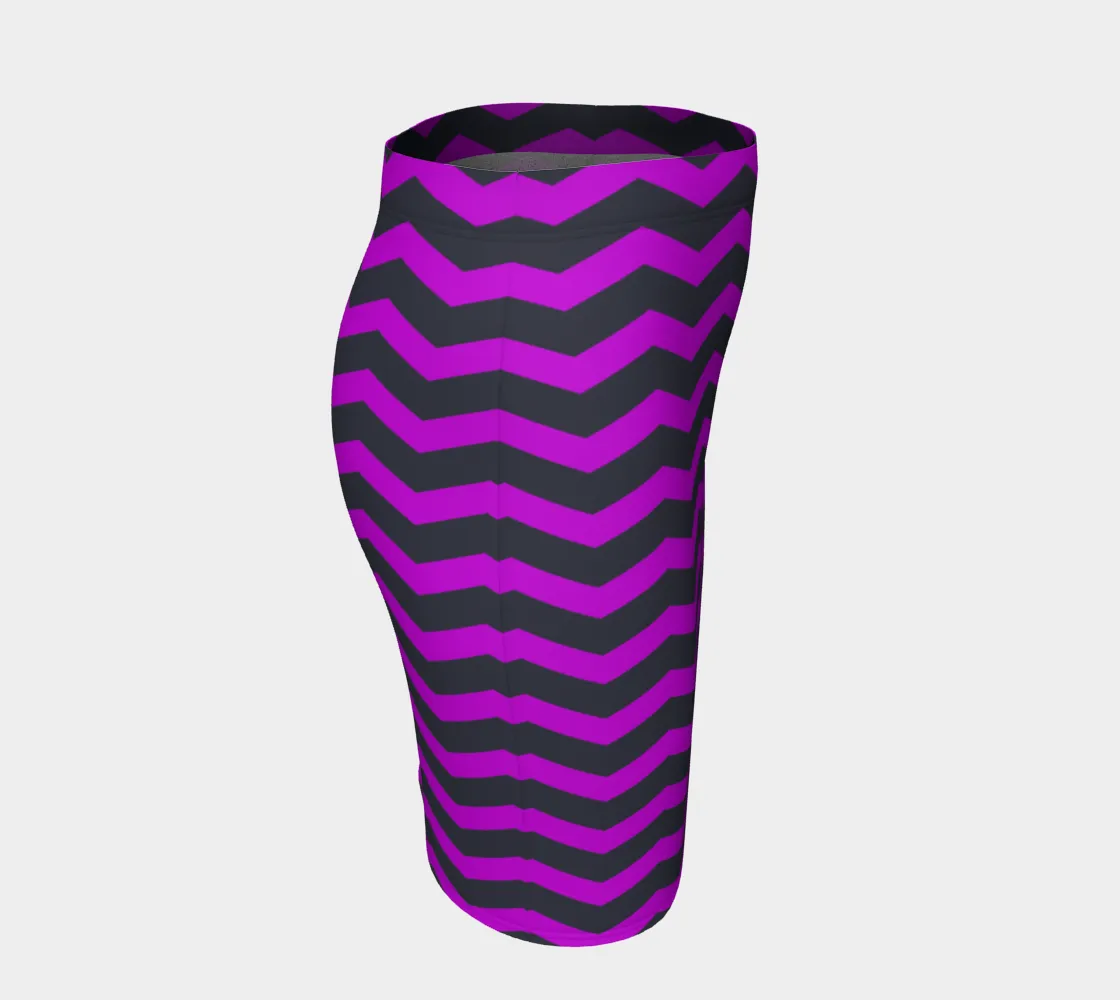 Lavender Fitted Skirt