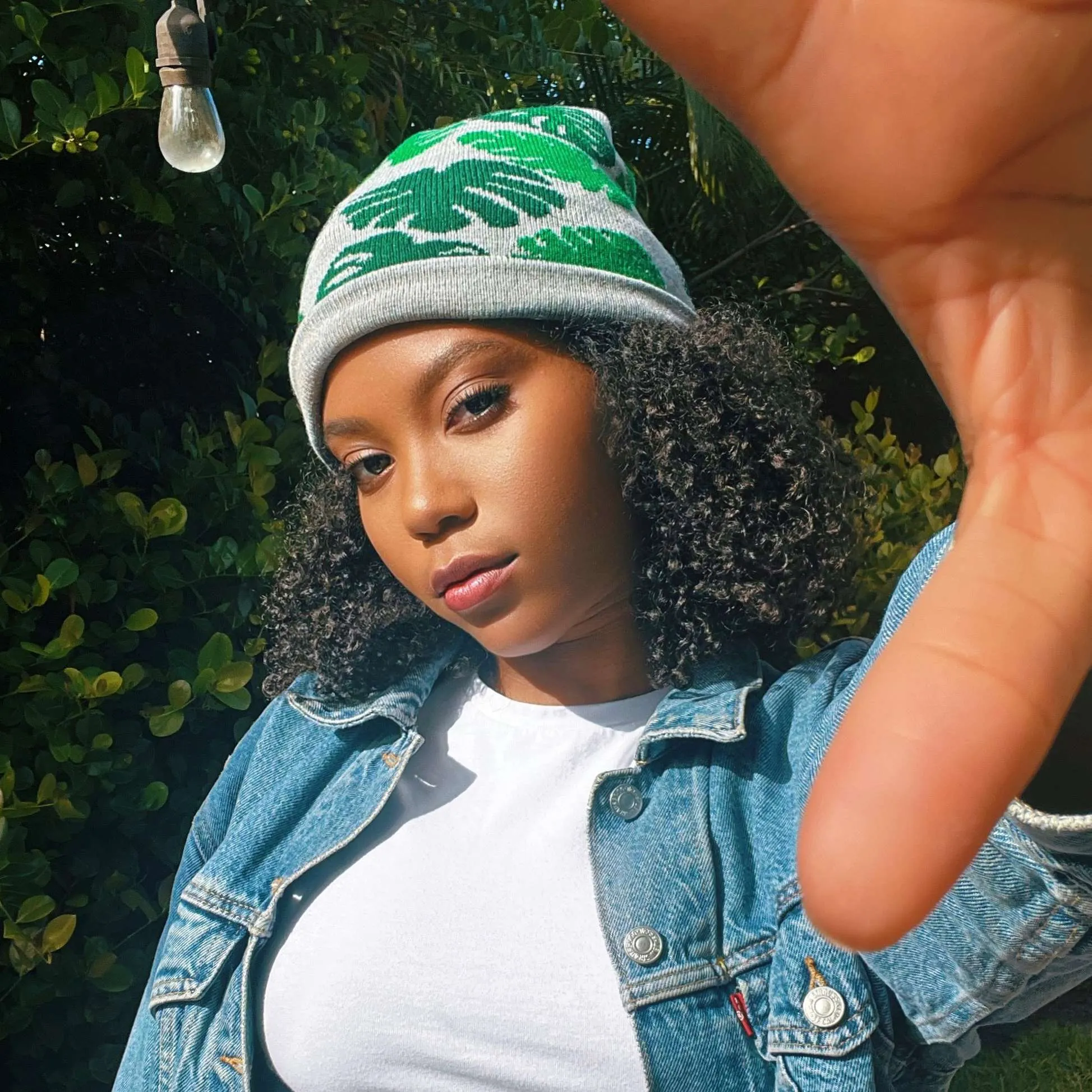 Monstera Houseplant Beanie