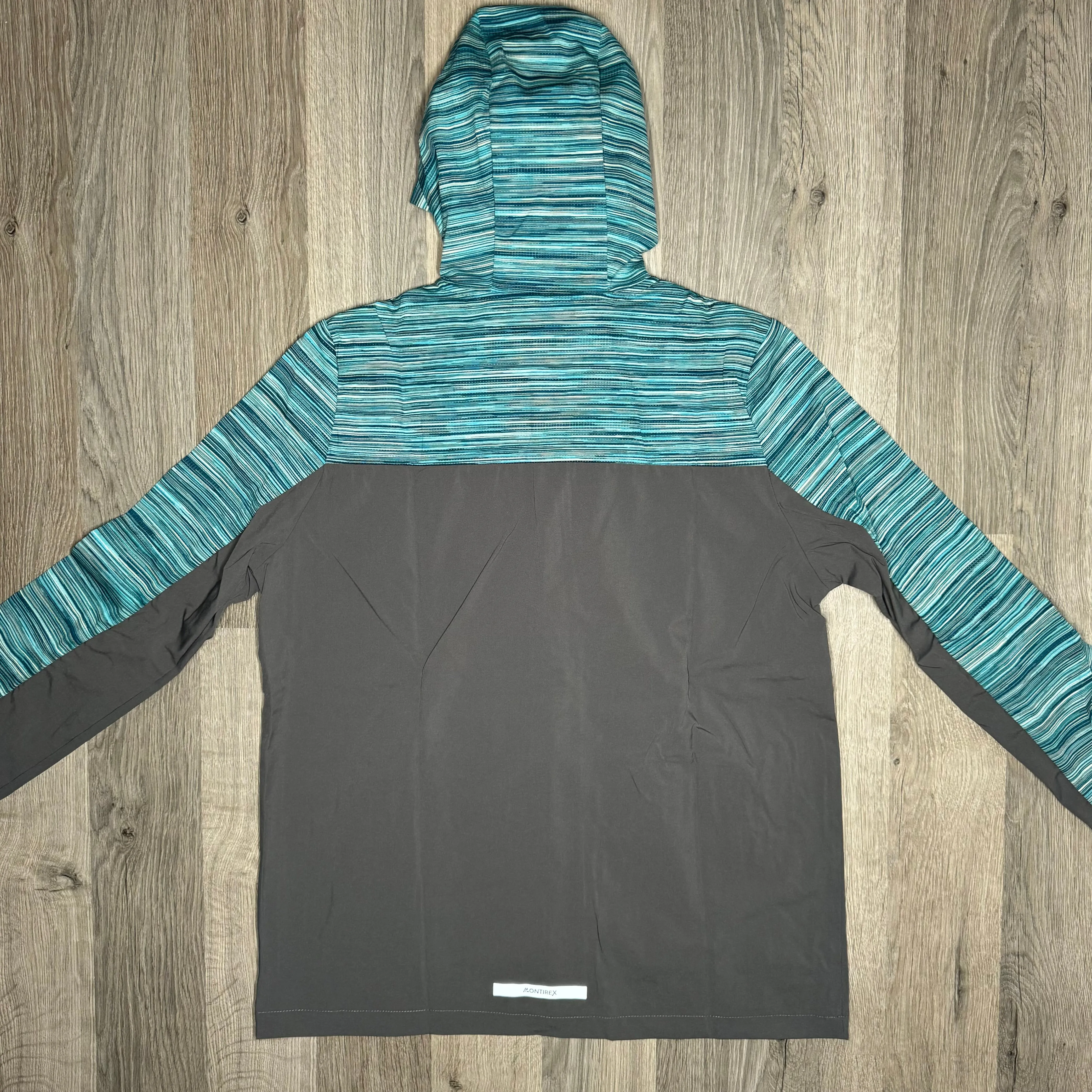 Montirex Trail Set - Jacket & Bottoms - Grey / Teal (Junior)