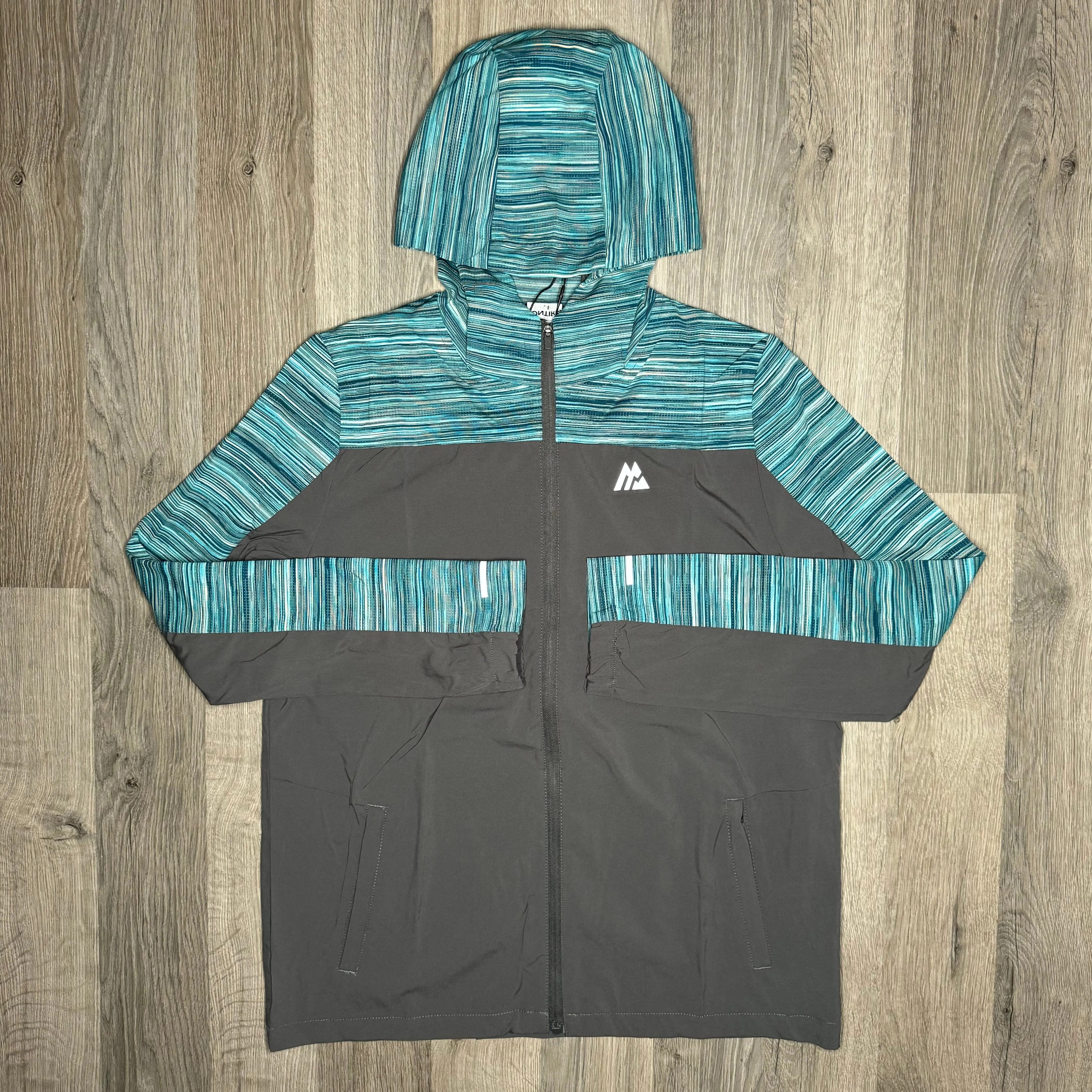 Montirex Trail Set - Jacket & Bottoms - Grey / Teal (Junior)