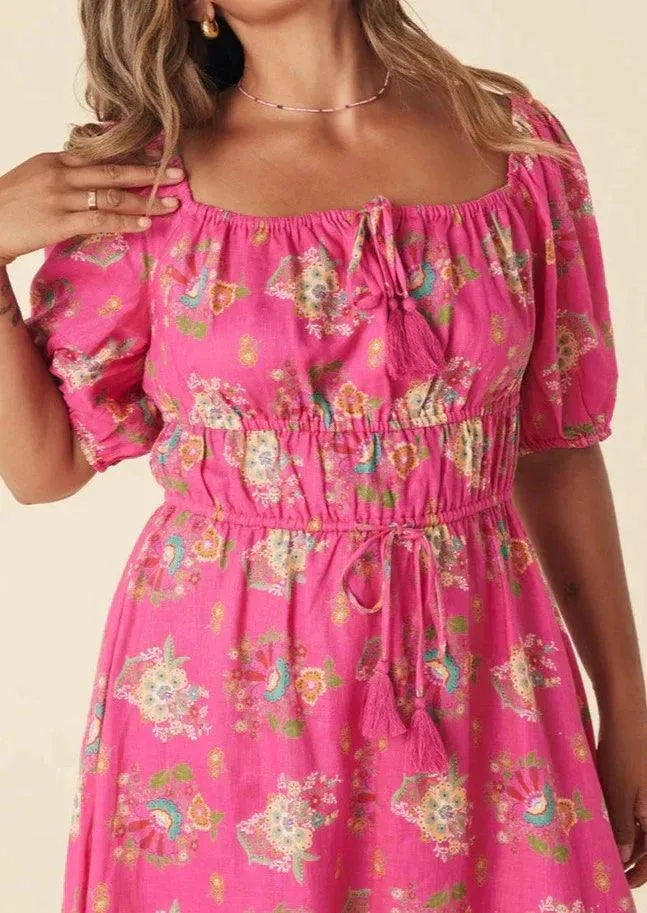 Solstice Linen Soiree Dress