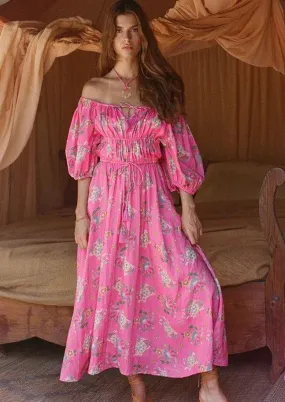 Solstice Linen Soiree Dress