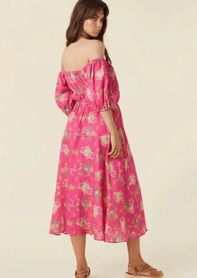 Solstice Linen Soiree Dress