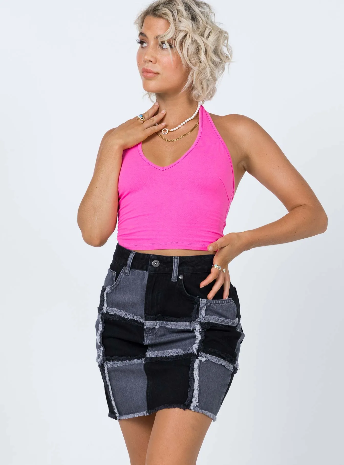The Ragged Priest Resolute Skirt Charcoal