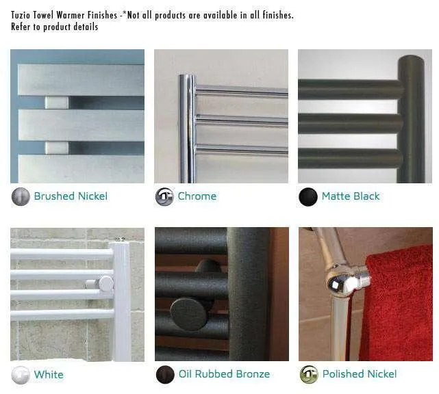 Tuzio Avento Hardwired or Plug in Towel Warmer - 19.5"w x 47.5"h