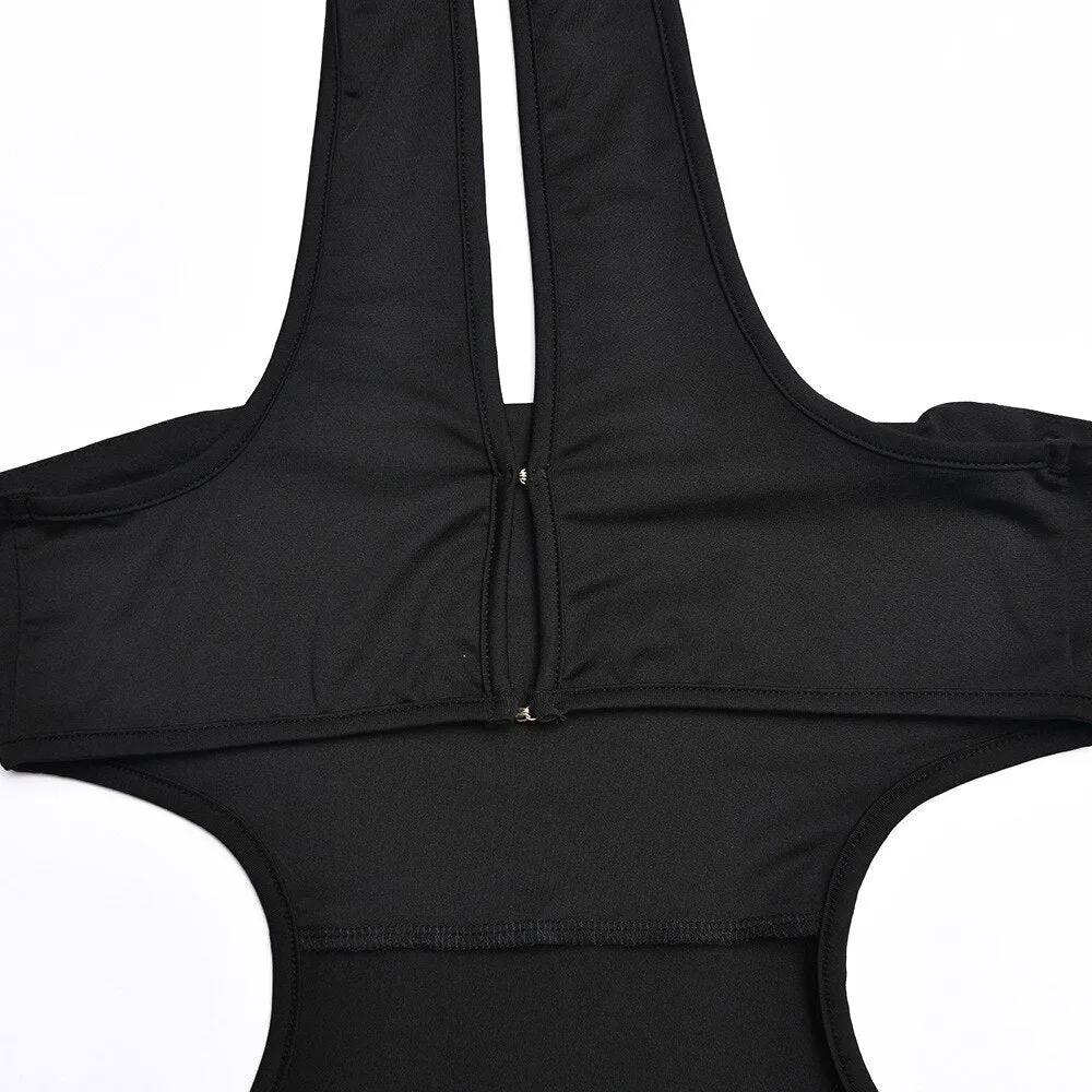 YSALLA HALTE RNECK Backless MAXI Dress