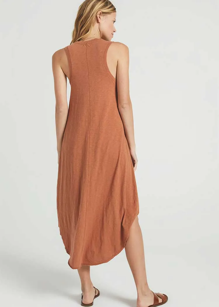 Z Supply Reverie Midi Dress - Vintage Brown