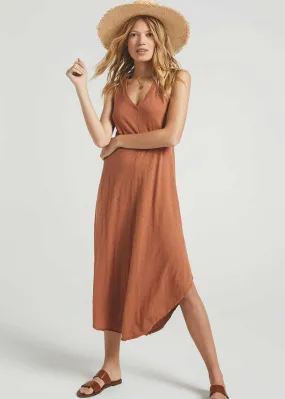 Z Supply Reverie Midi Dress - Vintage Brown